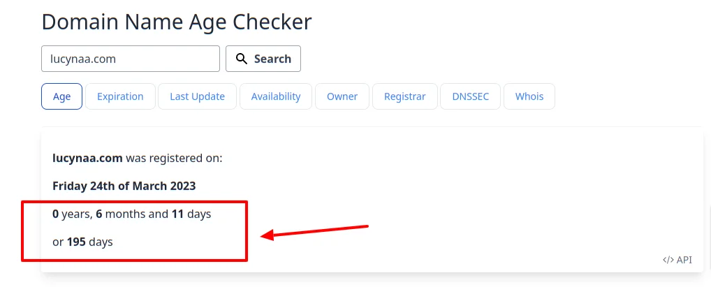 lucynaa Domain age