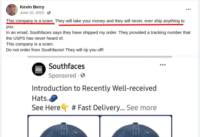 Southfaces Com Scam Search Results Facebook
