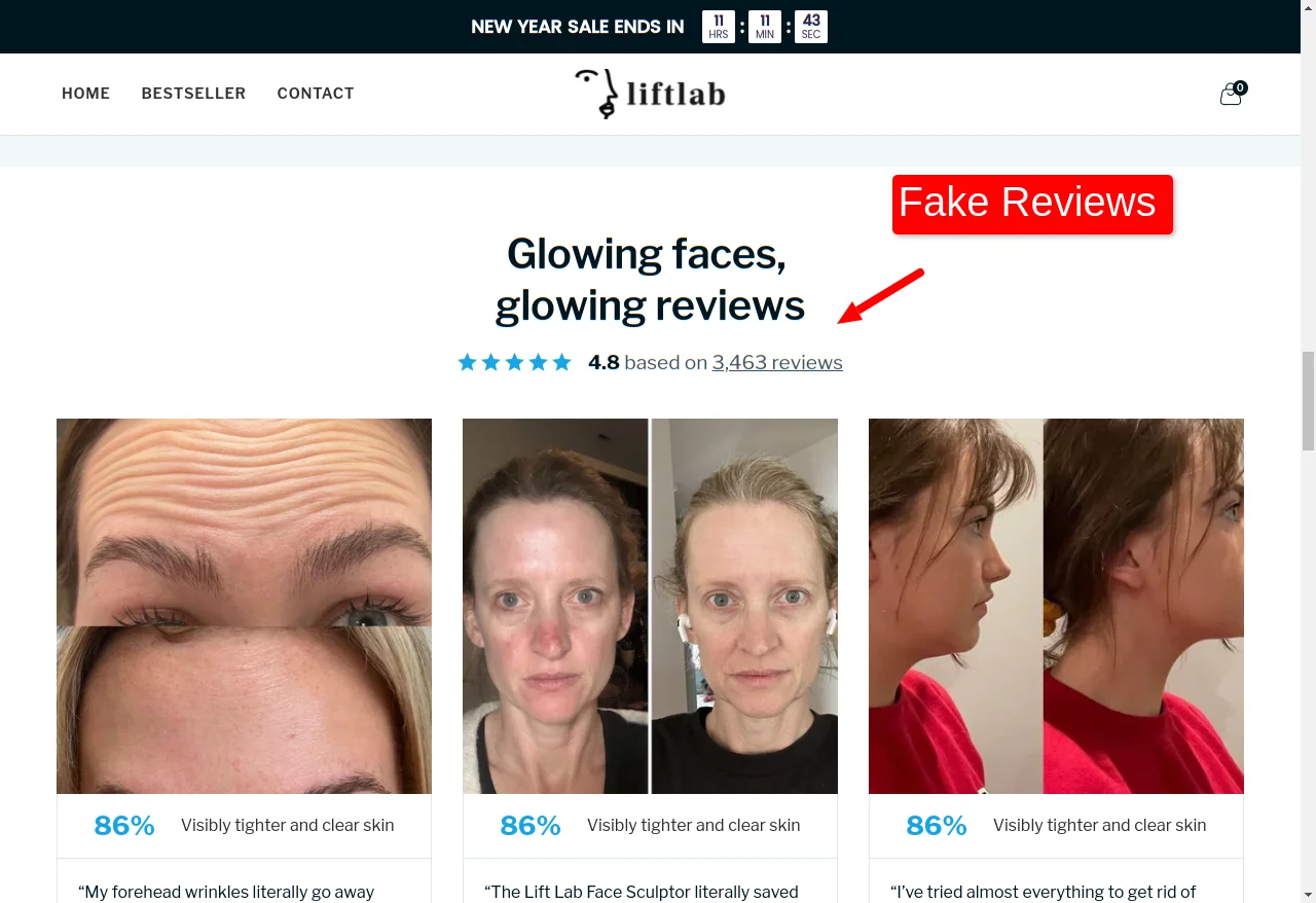 Liftlab Us Fake Reviews